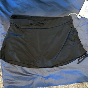 Carve Designs XSml Hoku swim skirt Black